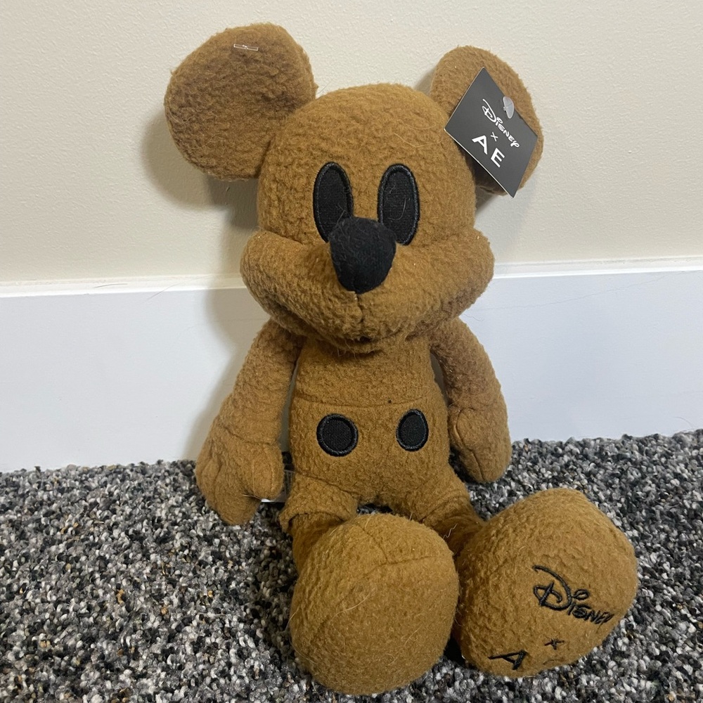 American Eagle x Mickey Mouse Sherpa Plush